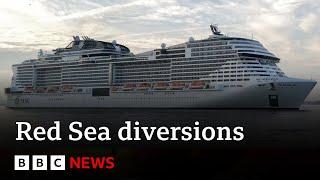 More big shipping firms stop Red Sea routes after attacks  BBC News