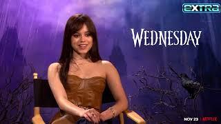 Wednesday Jenna Ortega on Her Audition STUNTS and Bonding with Christina Ricci Exclusive