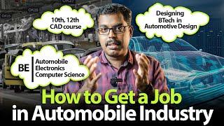 How to Get a Job in Automobile Industry?  MotoCast EP -119  Education Series EP - 02  MotoWagon.