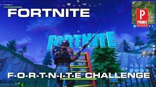 Fortnite Letter Locations  - Search F-O-R-T-N-I-T-E Letters Challenge