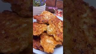 Куриные котлеты с сыром Куриные оладьи