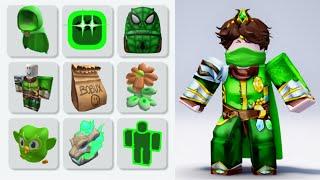 GET 20+ GREEN AND BROWN FREE ITEMS & ROBUX ACTUALLY ALL STILL WORKS