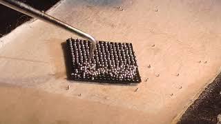 BGA reballing and soldering Xilinx IC. How to reball without BGA stencil.