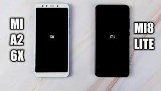 MI 6x Vs MI 8 Lite  benchmark comparison  Which is better? SD 660 vs SD 660