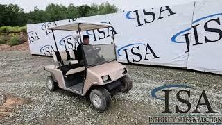 38525 - EZGO Golf Cart Will Be Sold At Auction