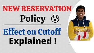 New Reservation policy for OBC and EWS  Effect on Cutoff  NEET UG