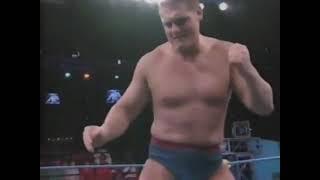 Steven Regal vs Jobber Scott Sandlin WCW Power Hour 1994