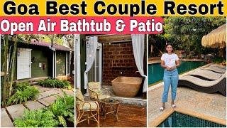 Goa Best Couple Resort @Russian Beach  Private bathtub Cottage in Goa  Best Luxury Goa Resort
