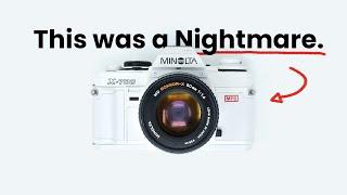 Iconic 80s Film Camera gets an Overhaul - Minolta X-700 CLA & Repaint
