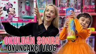 Okul Sonrası Vlog. Oyuncak aldık Oyun salonuna gittik..