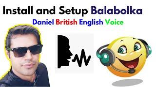 Balabolka Text to Speech TTS Software  Daniel British English Voice