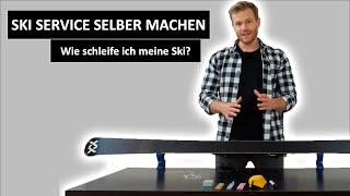 Ski Kante schleifen  Skiservice selber machen  DIY Tutorial