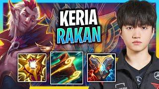 KERIA BRINGS BACK RAKAN  T1 Keria Plays Rakan Support vs Blitzcrank  Season 2024