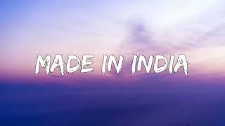 Made In India  -  Alisha Chinai  Lyrics 