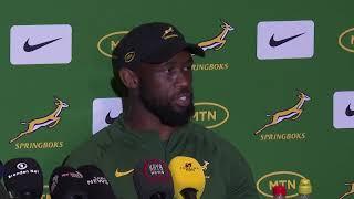 Breakdown a big battle Captain Kolisi on South Africas summer test vs. Ireland｜Springbok｜Rugby