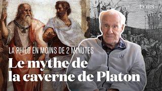 On explique le mythe de la caverne de Platon en moins de 2 minutes avec Alain Badiou