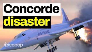 CONCORDE CRASH the Supersonic Plane End Cause and 3D Reconstruction  Air France Flight 4590