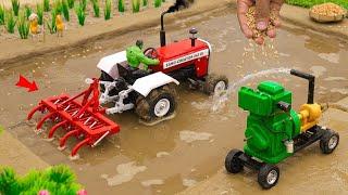 Diy mini motor water pump science project  mininhand pump  diy tractor  @FunWorldSociety