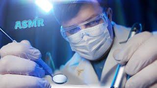 ASMR - Dentist dental examination and cleaning - role-playing game ASMR RP RUS