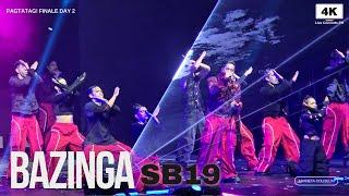 4K FANCAM SB19  Bazinga LIVE @ Pagtatag Finale  05.19.2024