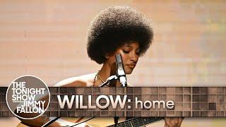 WILLOW home  The Tonight Show Starring Jimmy Fallon