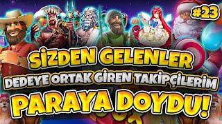 SLOT OYUNLARISİZDEN GELENLER SERİSİ GATES OF OLYMPUS DA BÜYÜK VURGUN  SİZDEN GELEN MAX WİNLER