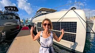 What are They Hiding? Sunreef 80 Power ECO Solar Catamaran Yacht Tour