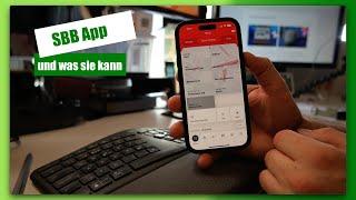 Die neue SBB App 2023 Einfach erklärt  Deutsch  4K