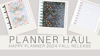 Happy Planner FAll 2024 Planner Haul