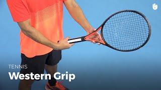 Western Forehand Grip  Tennis