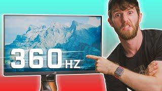 You dont deserve this monitor - does 360hz gaming make a difference?