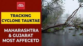 Trees Uprooted Power Outages Cyclone Tauktae Latest Update From Maharashtra And Gujarat