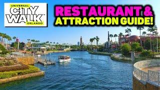 CITYWALK Orlando - 2024 Restaurant & Attraction Guide - Universal Orlando Resort