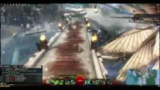 Guild Wars 2  panorama dEaux troubles et profondes Détroit des gorges glacées