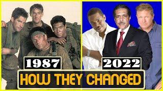 TOUR OF DUTY Cast Then and Now  1987 VS 2022 - How They Changed & Who Died
