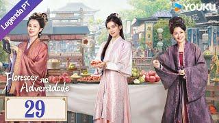 Florescer na Adversidade EP29  Blossoms in Adversity Legendado  #HuYitian #ZhangJingyi  YOUKU