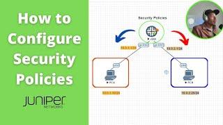 How to configure Security Policies on a Juniper SRX