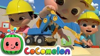 Construction Vehicles Song  CoComelon Nursery Rhymes & Kids Songs