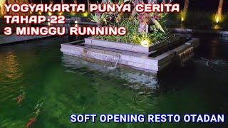 SOFT OPENING SUDAH BANYAK PENGUNJUNG  KOLAM IKAN KOI 2000 TON PAKEM SLEMAN YOGYAKARTA