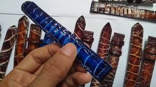 Strap Tali Jam Tangan Kulit Buaya Original