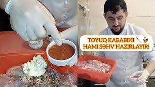 TOYUQ KABABINI HAMI SƏHV HAZIRLAYIR   TOYUQ KABABI HAZIRLANMASI?