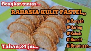 Tanpa Telur‼️RESEP PASTEL RENYAHGARINGBRUNTUSANBUNCITKOKOH‼️Tahan 24 jm...