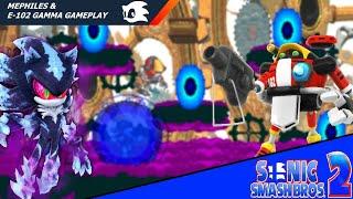 OUTDATEDShowcasing Mephiles Gamma & Time Eater stage  Sonic Smash Bros 2