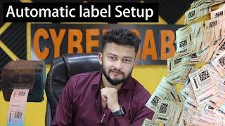 How To Setup Automatic Crop Flipkart Seller label In thermal Printer And Customer Invoice