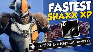 The FASTEST Shaxx XP Farm + How To Get Superblack Destiny 2