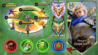 ALUCARD BEST GUIDE TO GET MAX LIFESTEAL & DAMAGE HACK   NEW BUILD & EMBLEM UNLI WIN TUTORIAL 