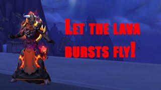 Let the lava bursts fly - Elemental shaman pvp dragonflight 10.1.7