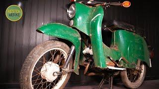 Full Restoration 40 years Old Simson Scooter - Full ASMR Restoration