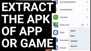 How to Extract the APK File of an Android Application or Game