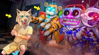 Я ВЫЖИЛ ОДИН ДЕНЬ С АНИМАТРОНИКАМИ FNAF  - 24 ЧАСА ЧЕЛЛЕНДЖ В ГТА 5 ОНЛАЙН